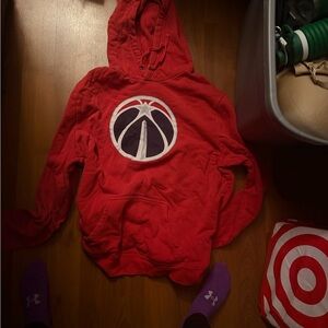 Washington Wizards Westbrook Hoodie with Basketball Logo